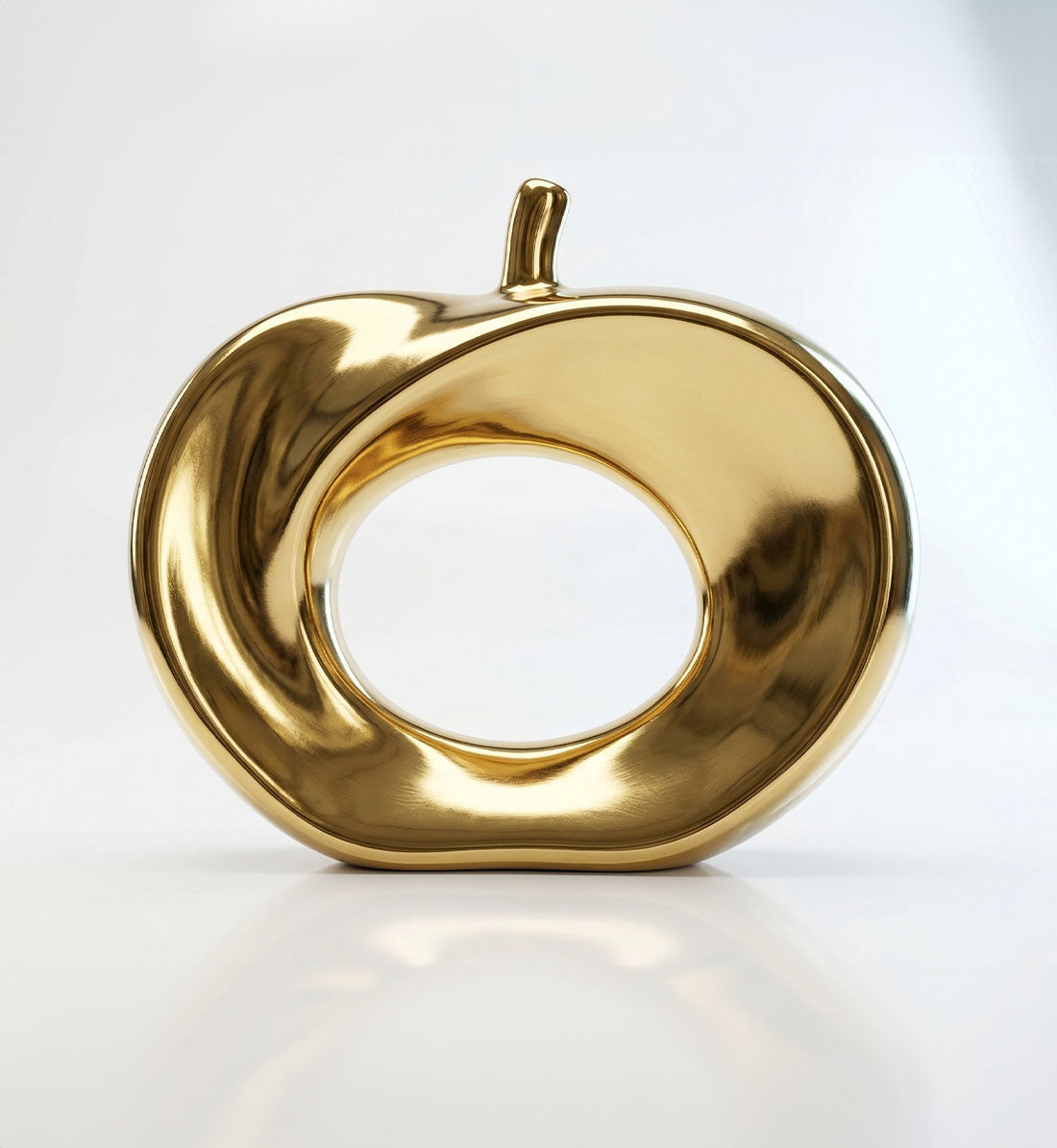 Abstract Golden Apple