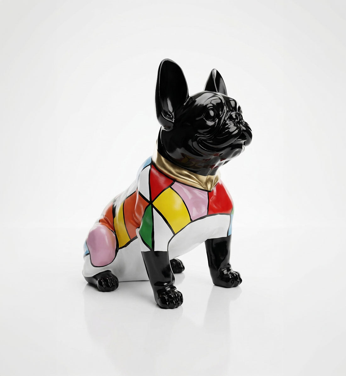 Harlequin French Bulldog
