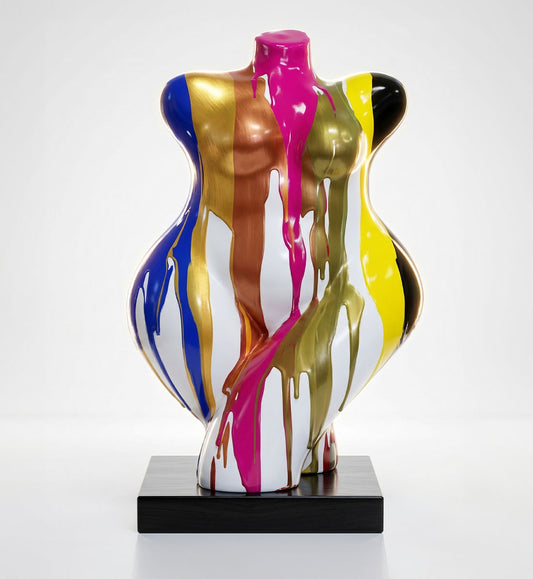 Surrealist Silhouette Torso